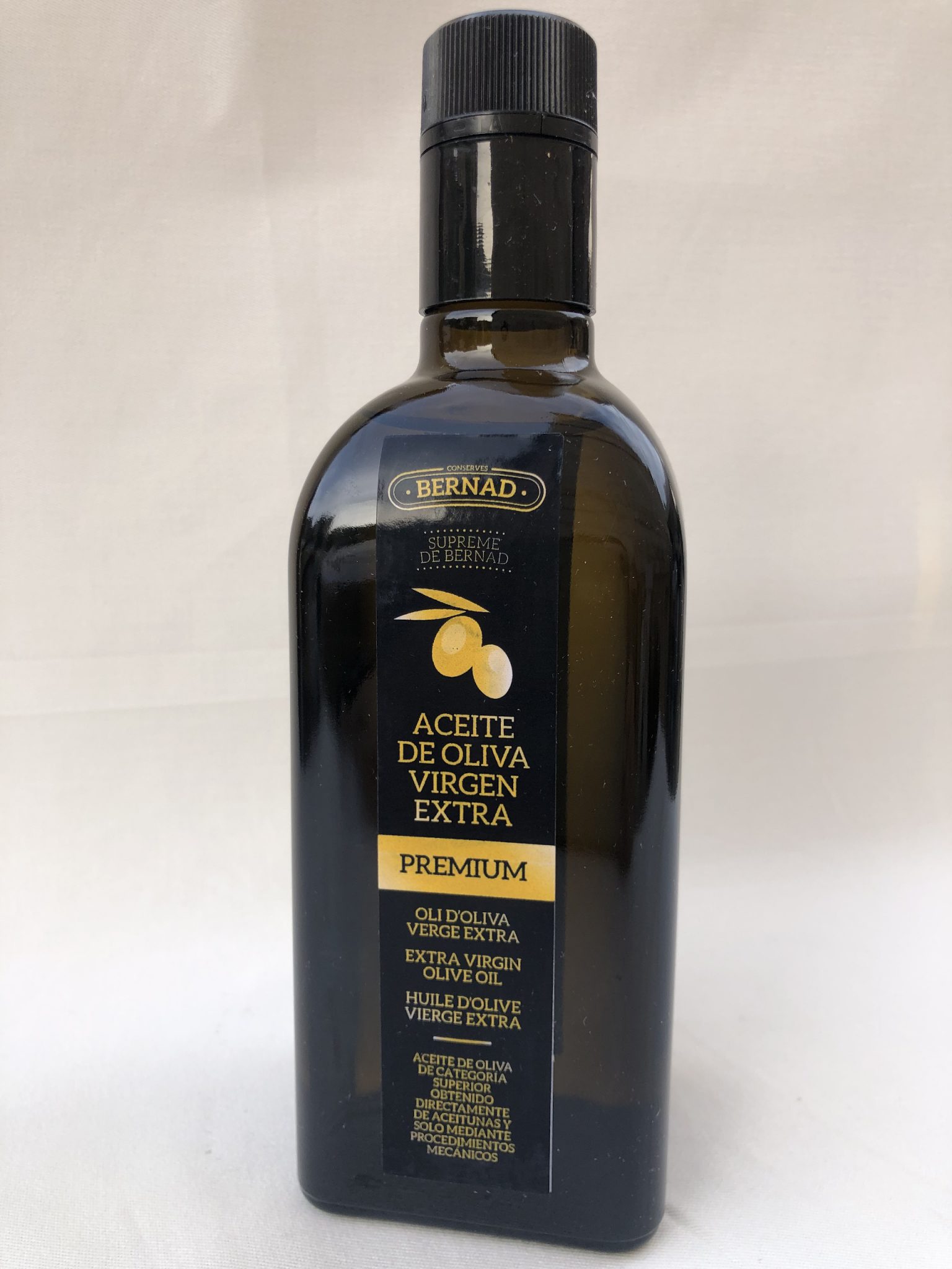 Distribuidor de botella de aceite de oliva virgen extra premium nbsp